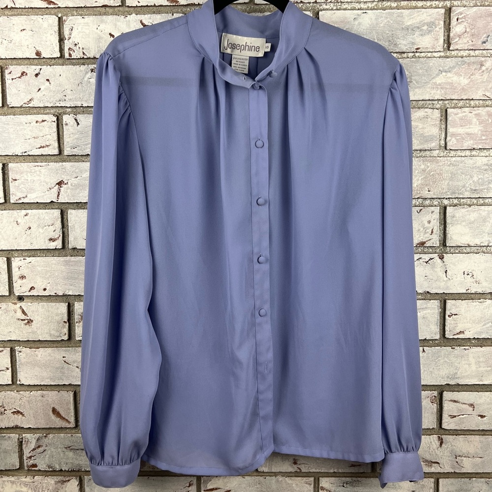 Josephine | Vintage Lilac Blouse